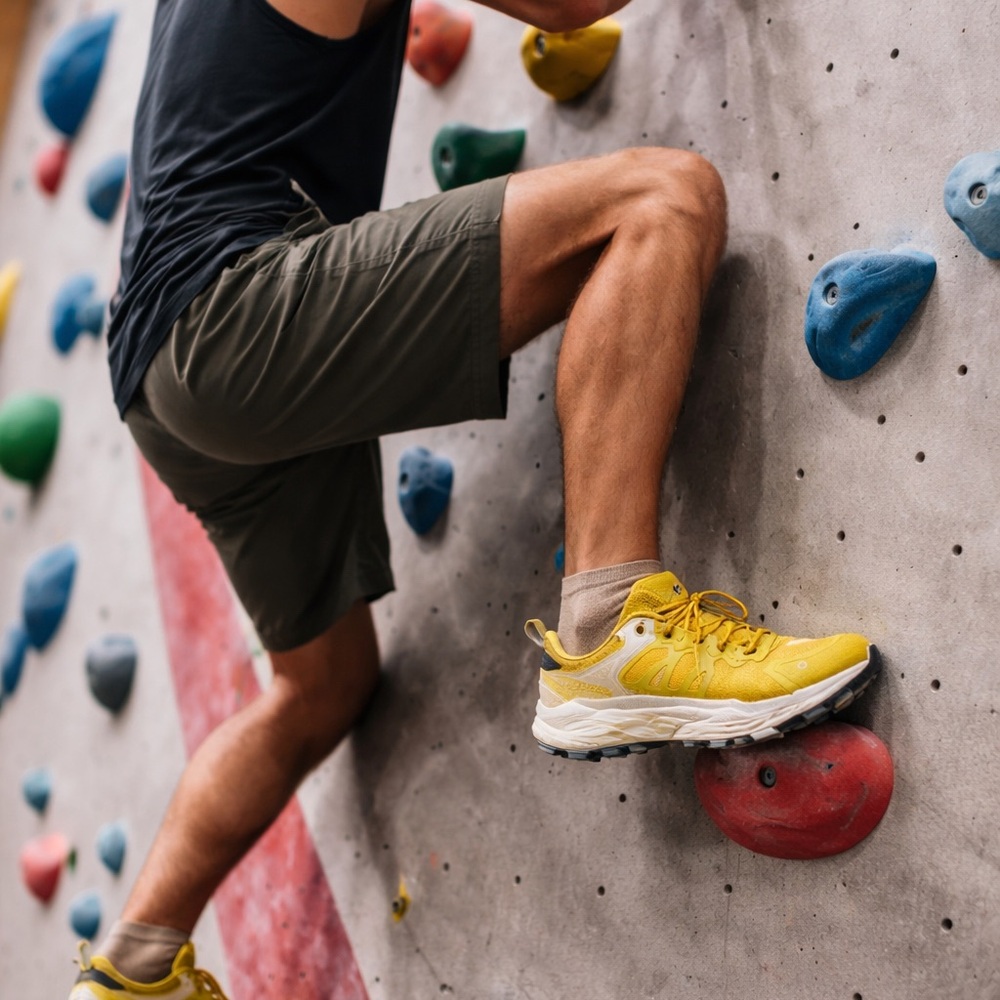 On Running Men's Yellow Athletic Shoes
